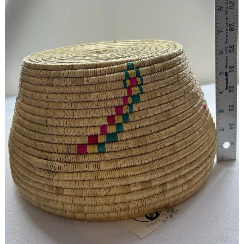VTG Ethiopian Hand Woven Mesob Basket